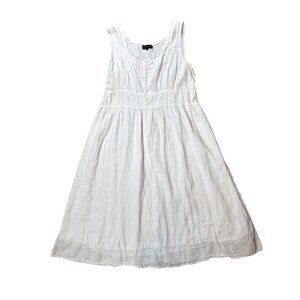 Mille Gabrielle White Cotton Sundress